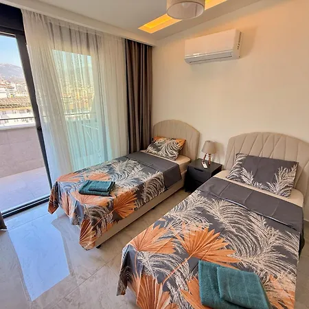 Sa Apartments! Sea And Mountain View 2bd Duplex Αλάνια